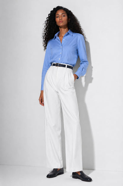 LONG SLEEVE SHIRT FRENCH COLLAR