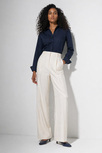 LONG SLEEVE SHIRT FRENCH COLLAR