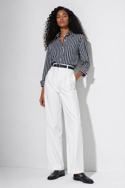 ITALIAN COLLAR SHIRT LONG SLEEVE