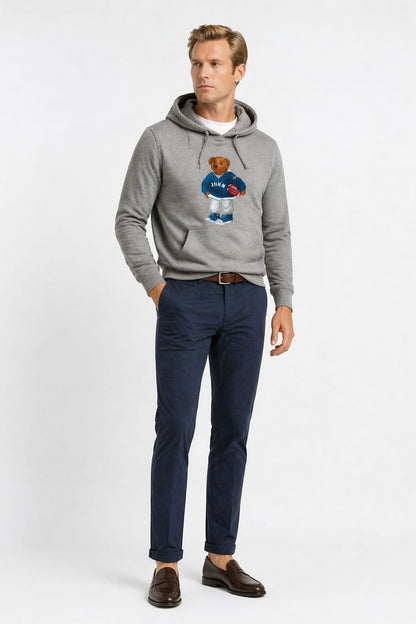 HOOD FLEECE PRINTED