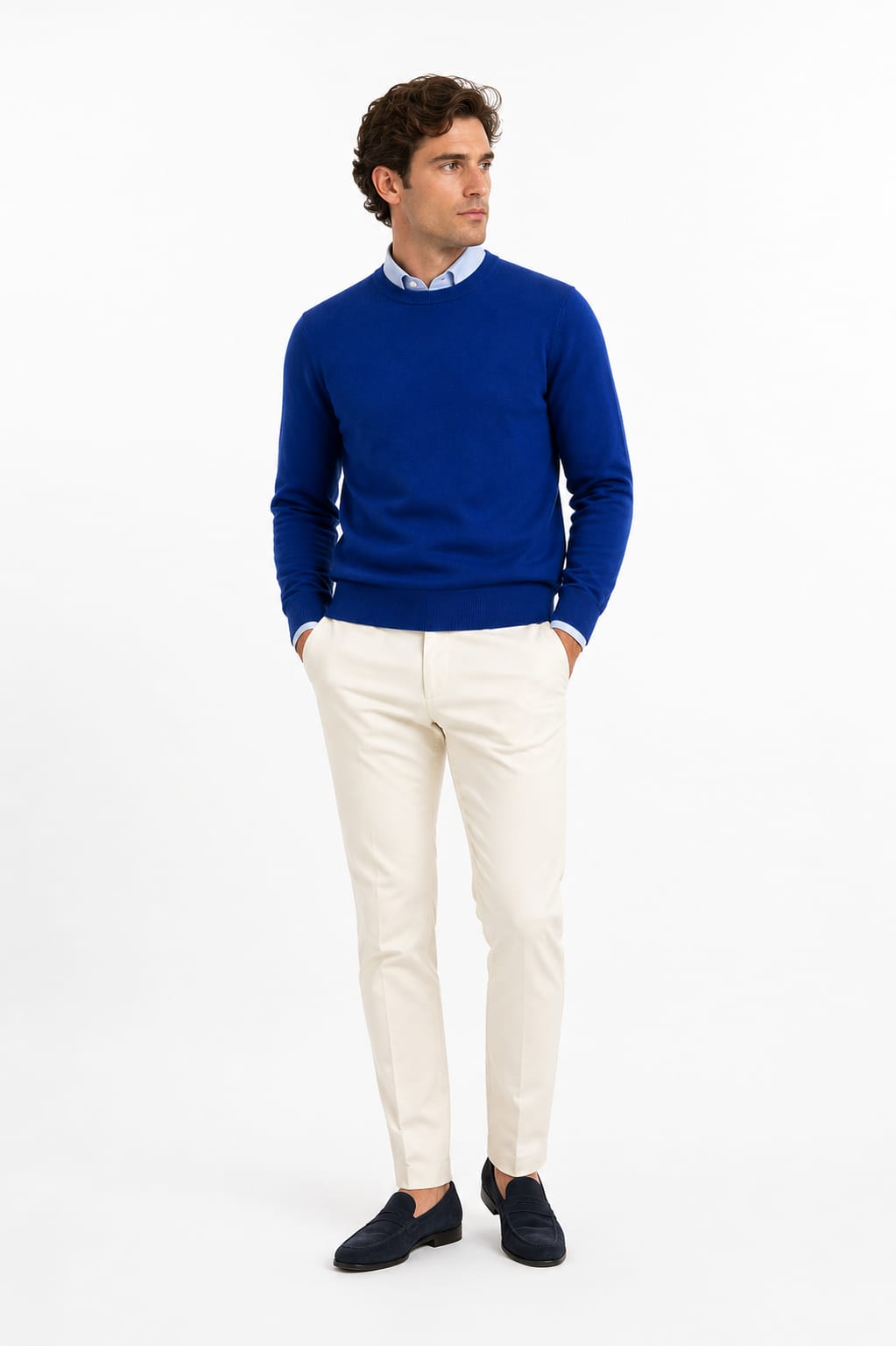 CREW NECK SWEATER