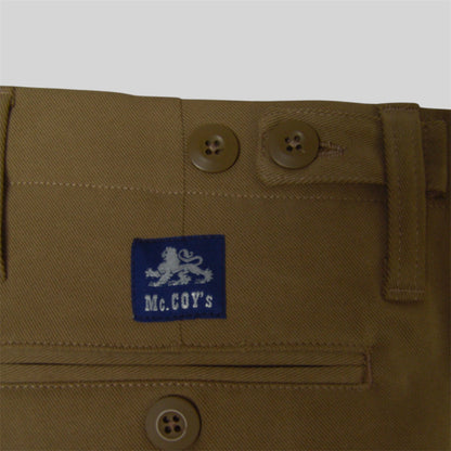 Men's Chino Pants in cotton brushed fabric