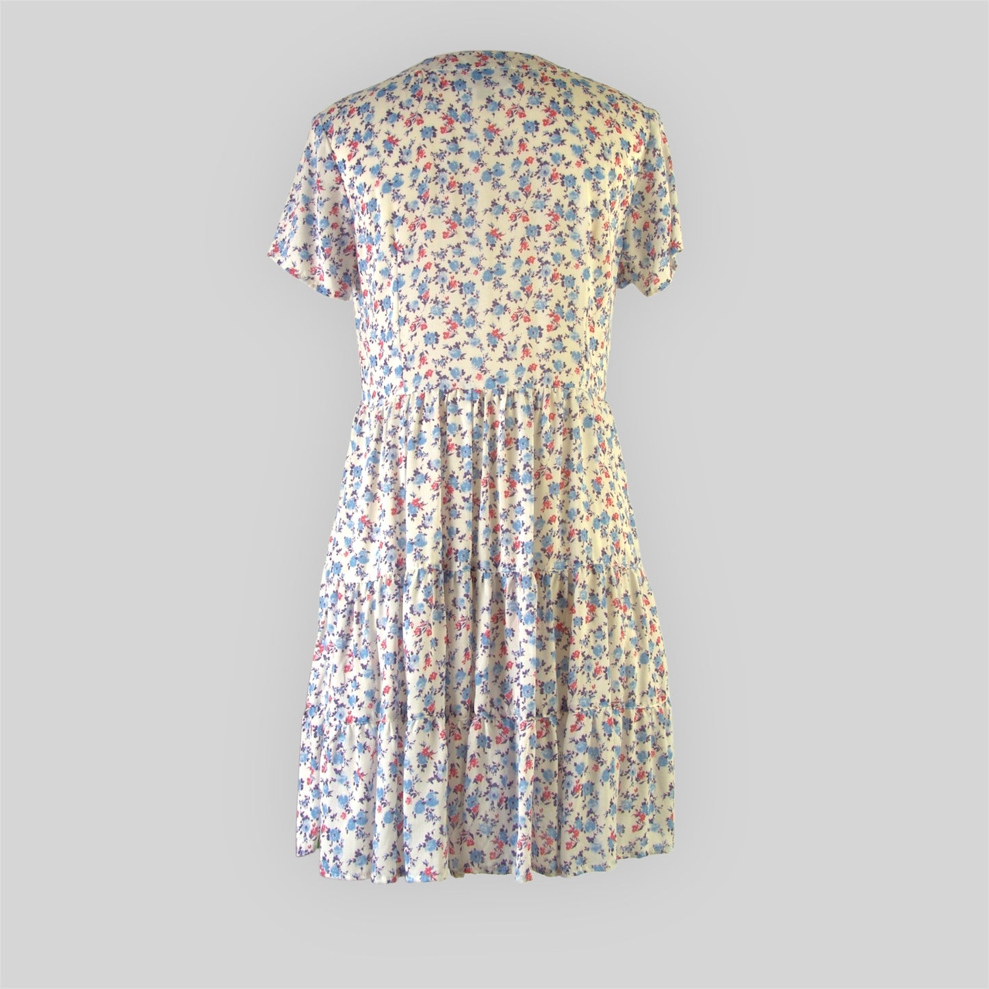 Women's Ruffled Floral Dress