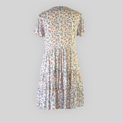 Women's Ruffled Floral Dress