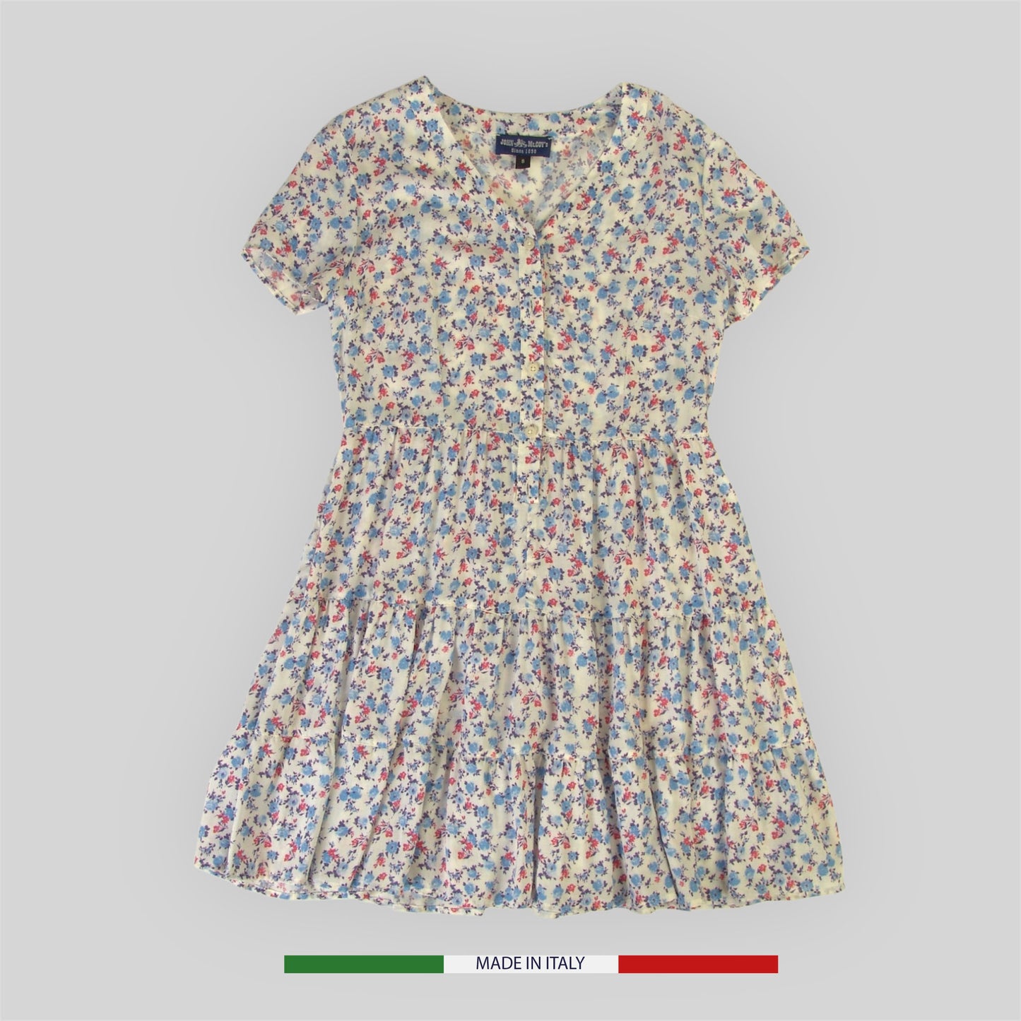 Women's Ruffled Floral Dress
