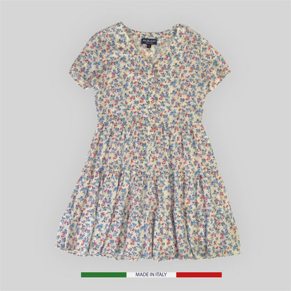 Women's Ruffled Floral Dress
