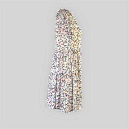 Women's Ruffled Floral Dress