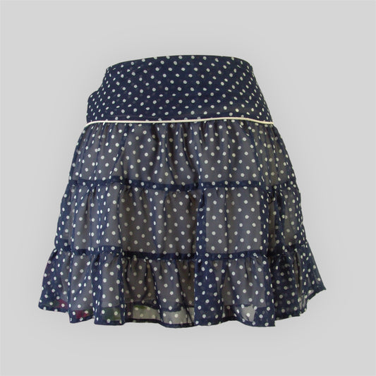 Women's Pois Skirt with ruffles