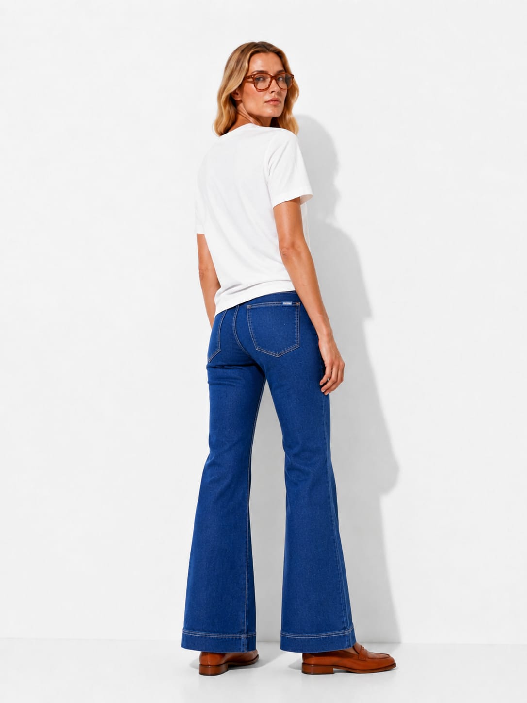WOMEN'S HIGH WAIST WIDE LEG DENIM PANT