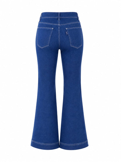 WOMEN'S HIGH WAIST WIDE LEG DENIM PANT