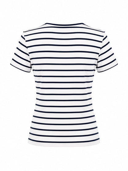 TSHIRT WOMAN JERSEY STRIPE