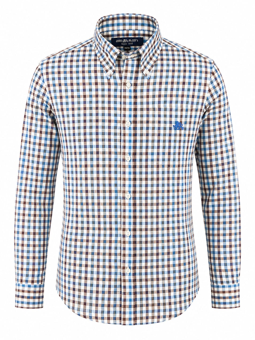 MEN'S TARTAN BUTTON-DOWN SHIRT