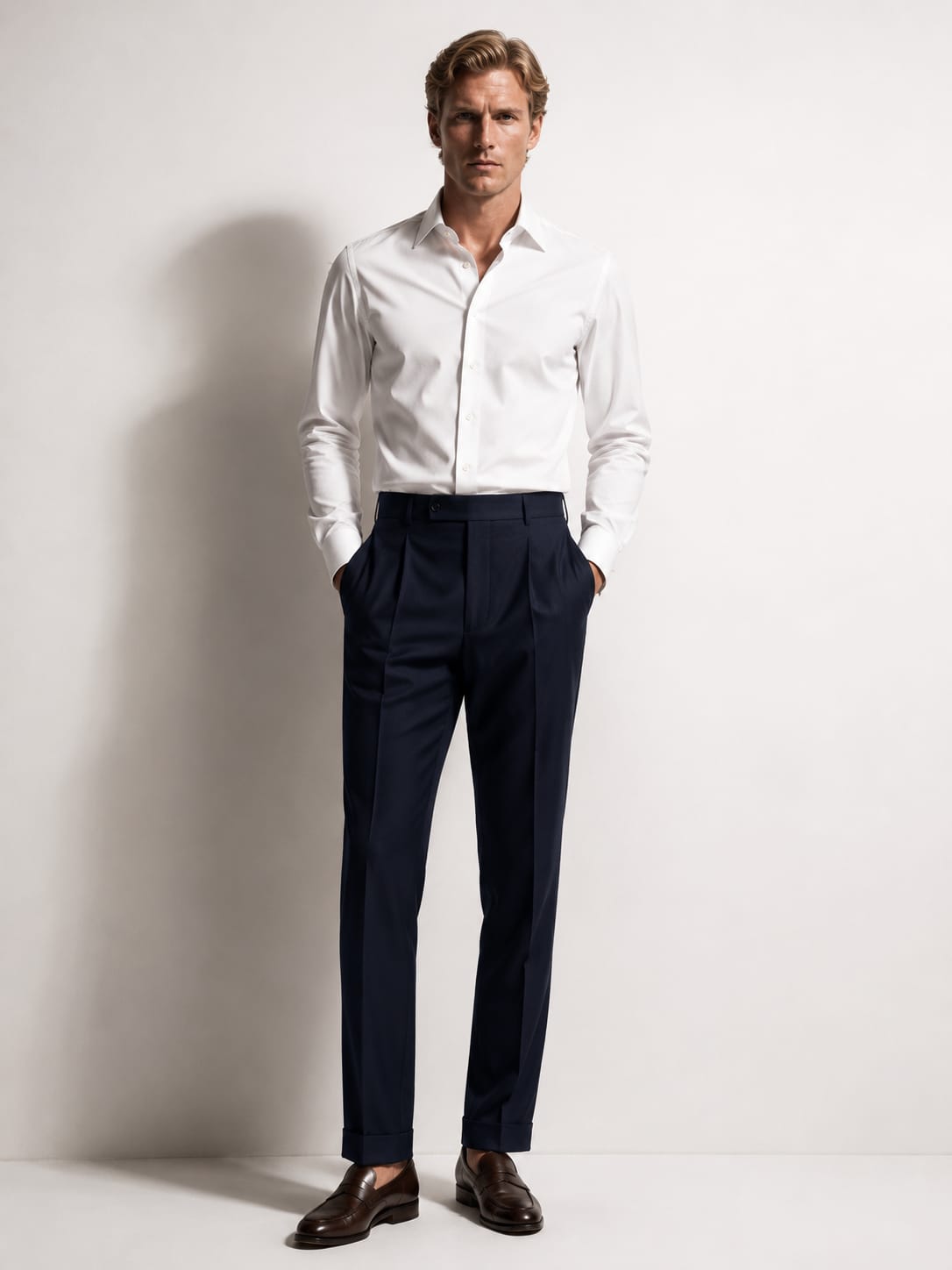 MEN'S CLASSIC SHIRT ITALIAN COLLAR