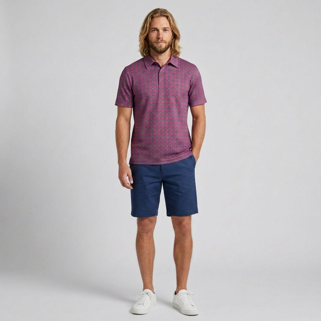 MEN'S POLO SHIRT FRENCH COLLAR