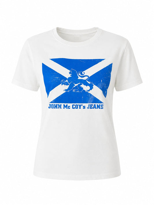 Men's Scotland Flag printing  T-shirt
