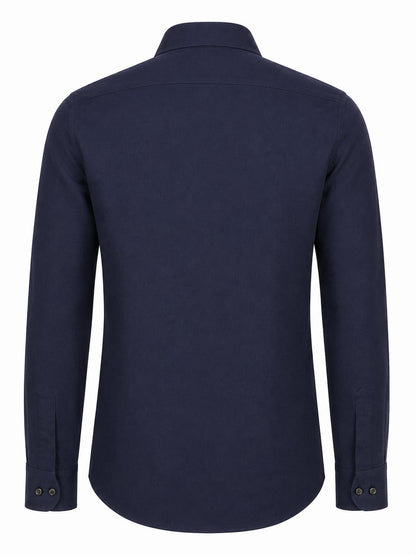 Men's French Collar Slim Shirt