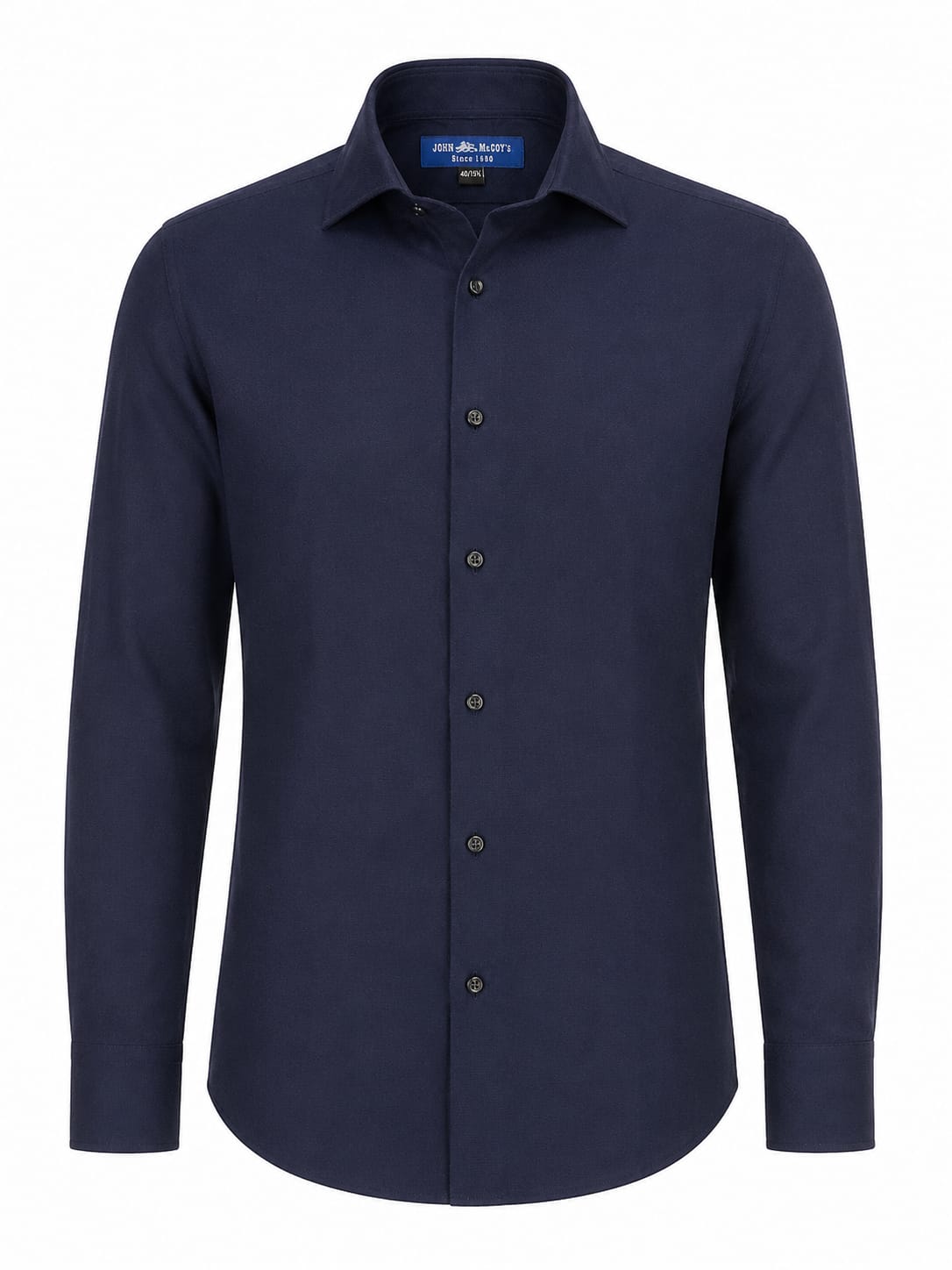 Men's French Collar Slim Shirt