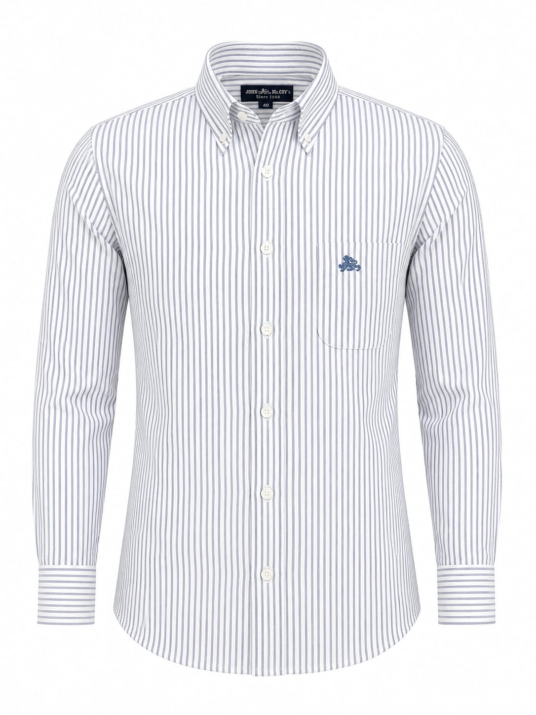 MEN'S OXFORD BUTTON-DOWN BIG SHIRT