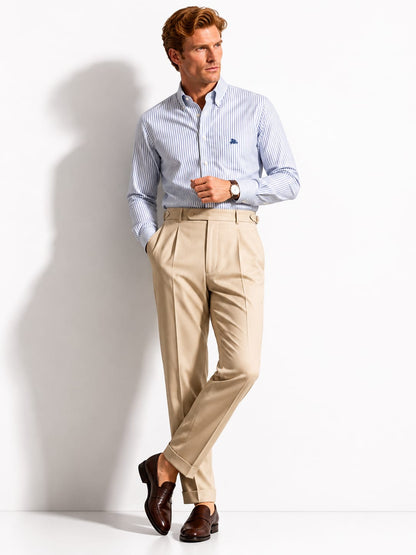 MEN'S OXFORD BUTTON-DOWN BIG SHIRT