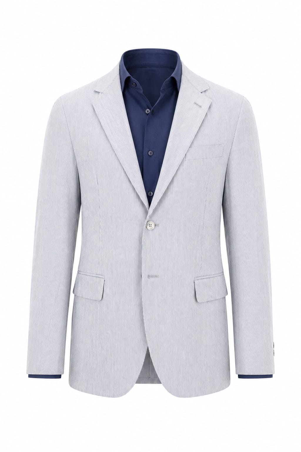 Men's Two- Buttons Cotton Jacket
