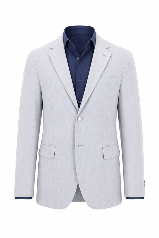 Men's Two- Buttons Cotton Jacket