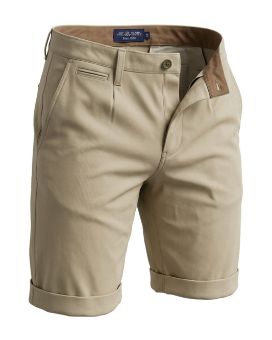 MEN'S LINEN COTTON BERMUDA