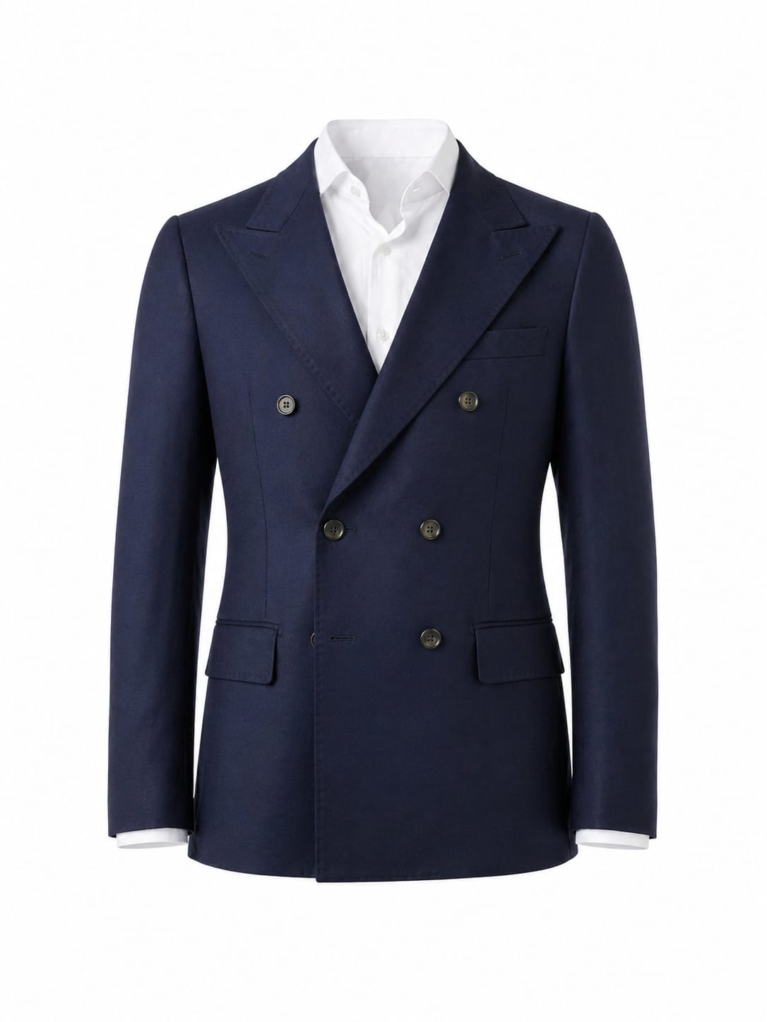 Men's Double -Breasted  Linen Suit
