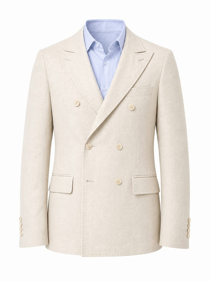 Men's 100% Linen Suit